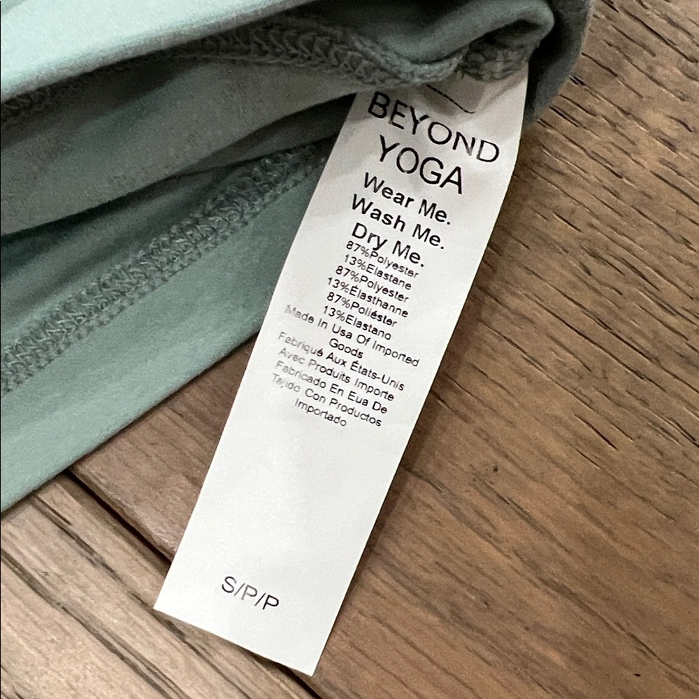 Beyond yoga Spacedye lift your spirits bra, Mint Green, size s - Picture 4 of 4